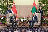 'ސިންގަޕޫރު ދަތުުރުން ދެ ގައުމުގެ ގުޅުމުގެ އާ ބާބެއް ފެށިއްޖެ'