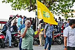 މުޒާހަރާއަށް 800 އަށް ވުރެ ގިނަ މީހުން މާލެ އަތުވެއްޖެ: އެމްޑީޕީ
