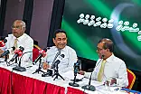 ތިން ރައީސުންގެ އެއްބަސްވުން: 'ގައުމު ހަމަ މަގަށް އެޅުވުން'